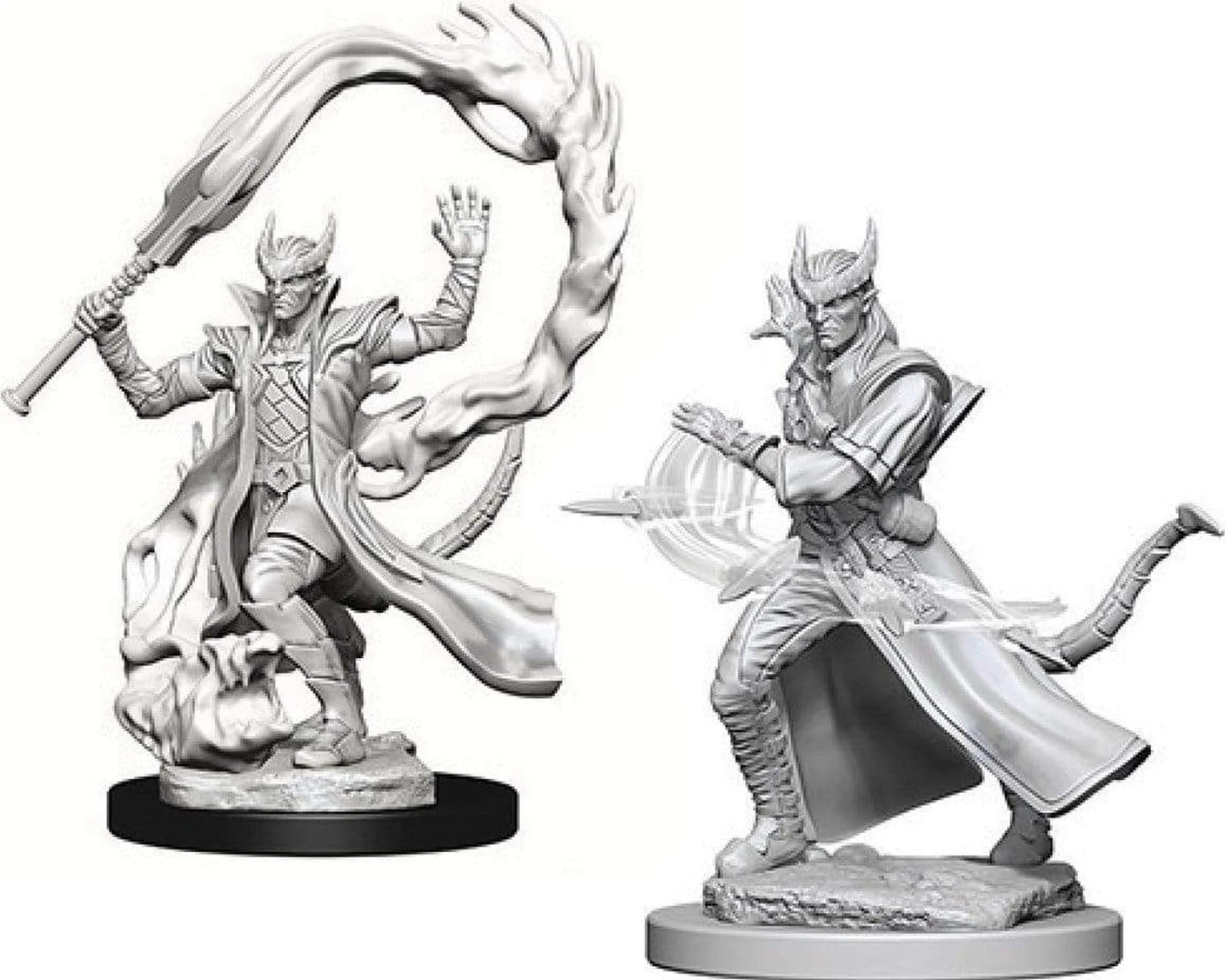 D&d Nolzur's Marvelous Unpainted: Tiefling Male Sorcerer