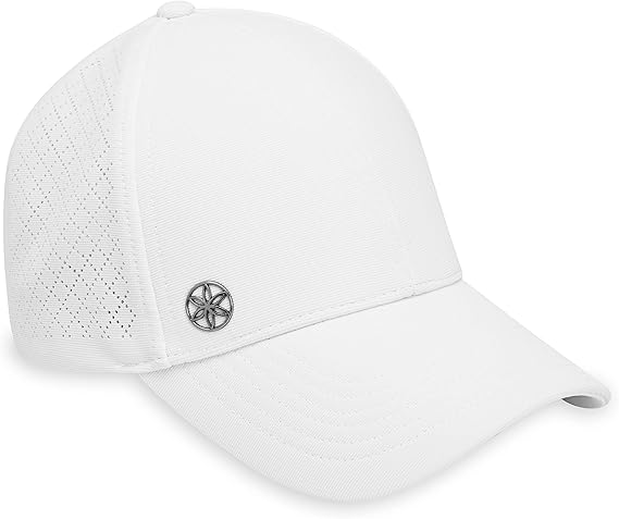 Gaiam Wander Breathable Geo Hat - White