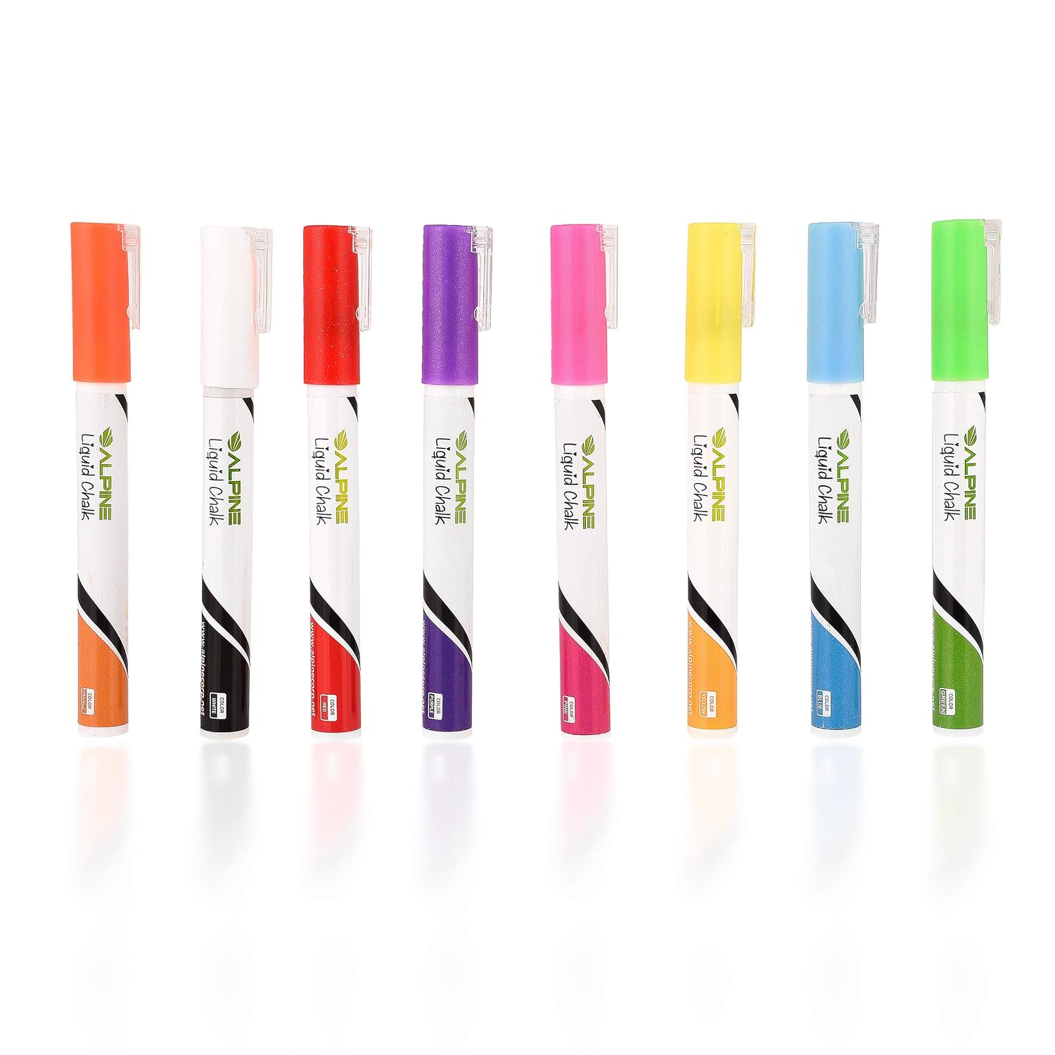 Alpine Industries Set of 8 Color Markers for LED Board Series and A-frame Board Series