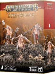 Games Workshop - Warhammer - Age of Sigmar - Spearhead: Sons of Behemat (Mancrusher Gargants) (2024)