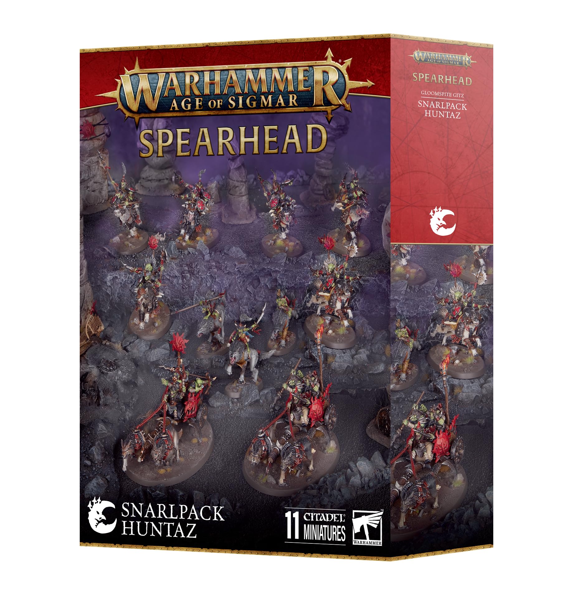 Warhammer Age of Sigmar: Spearhead: Snarlpack Huntaz