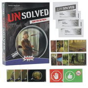 AMIGO Games - Unsolved: Hunt for Truth - Immersive Crime-Solving Card Game for 2-6 Players