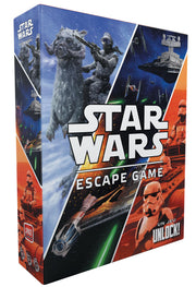 Asmodee Star Wars UNLOCK! The Escape Game - Embark on Epic Escape Room Adventures in a Galaxy Far, Far Away, Cooperative Game for Kids & Adults, Ages 10+, 1-6 Players, 1 Hour Playtime