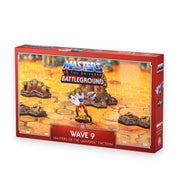 Masters of the Universe: Battleground Wave 9 Motu Faction with Clamp Champ Miniature and Terrain Accessories - for 14 Years +