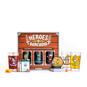 Rollacrit Heroes of Barcadia Board Game – Battle Monsters and Gain Loot with the Liquid Life System