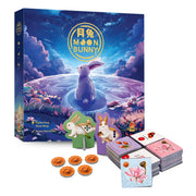 Hot Banana Games Moon Bunny Board Game Asian Folklore Inspired Strategy & Tile Placement | 1–4 Players, 30–60 Min