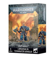 GAMES WORKSHOP Warhammer 40,000: Space Marines Librarian in Terminator Armour, Blue