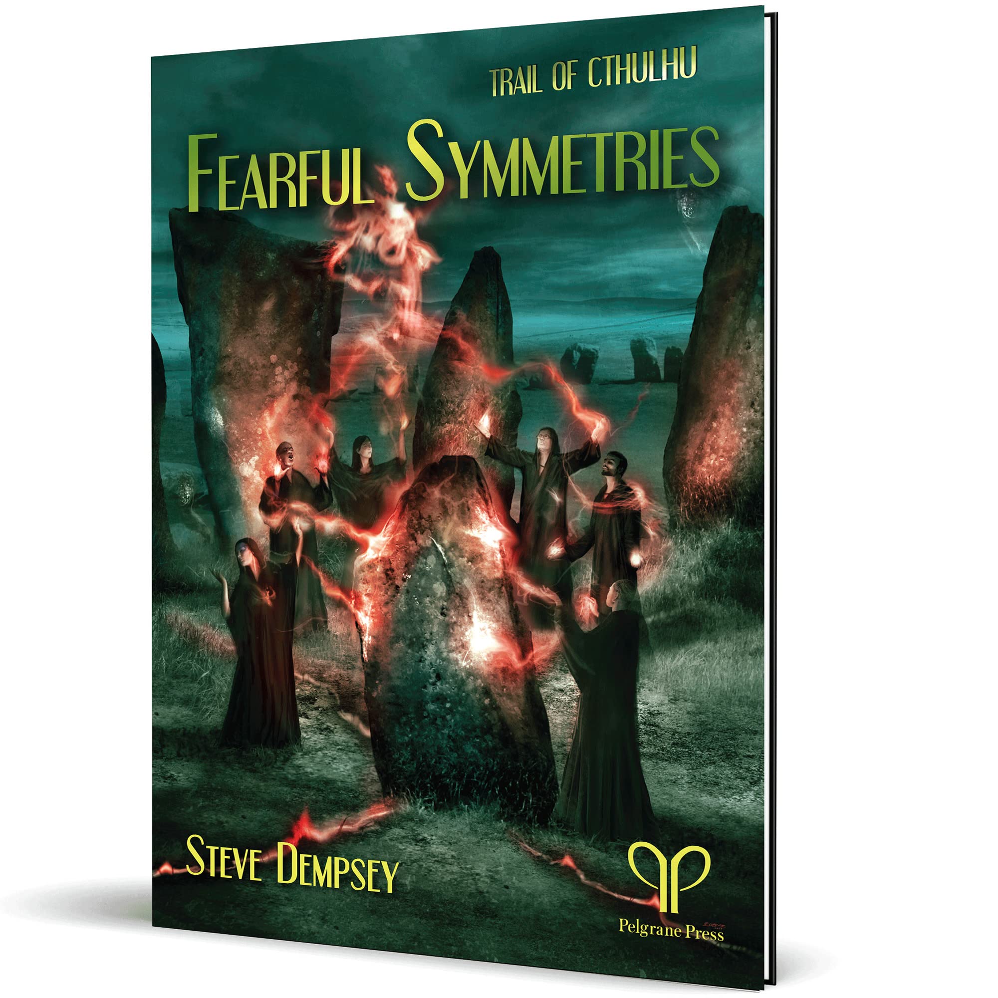 Pelgrane Press Trail of Cthulhu: Fearful Symmetries - Expansion Hardcover Role Playing Game Book
