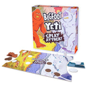 Bigfoot vs. Yeti: Splat Attack, Funny Cryptid Showdown, Catapult Launching Game for Kids & Family Fun, 2 Players Ages 6+