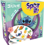 Asmodee Spot It! Disney Stitch - Quick Observation Card Game Featuring Beloved Characters, Fun Matching Game for Kids and Adults, Ages 6+, 2-8 Players, 15 Minute Playtime