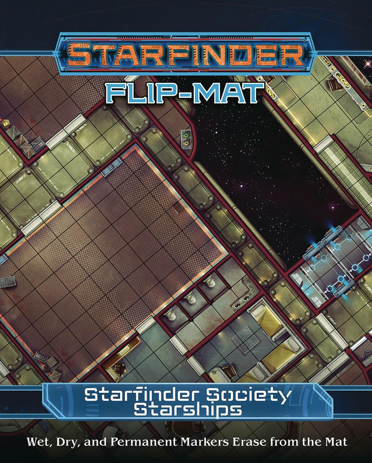 Starfinder: Flip-Mat: Starfinder: Society Starships