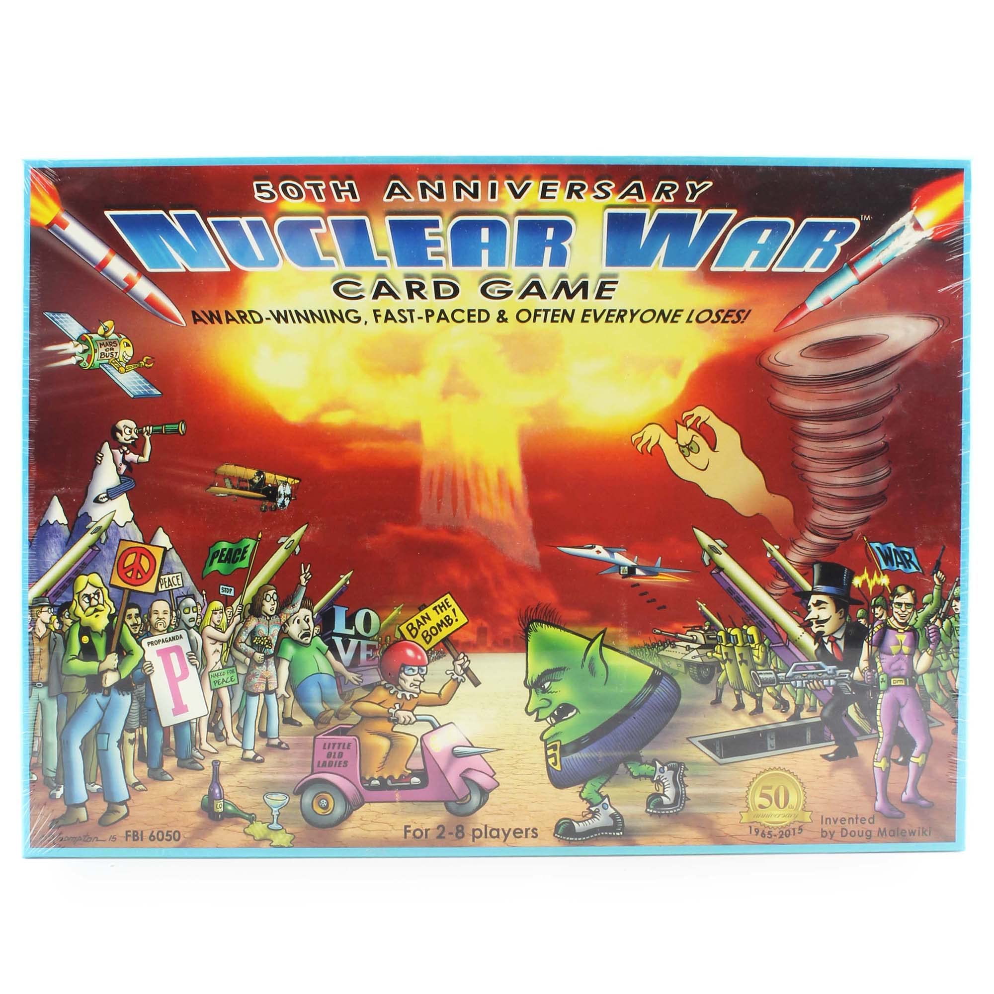 Flying Buffalo Nuclear War Card Game, 50th Anniversary Edition, Science Fiction