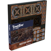 TinkerTurf Sci-Fi Terrain: Industrial Starter Set, Abandoned Theme, Sturdy, Affordable, Great-Looking Full-Color Terrain, Quick and Easy to Assemble, Virtually Limitless Setups
