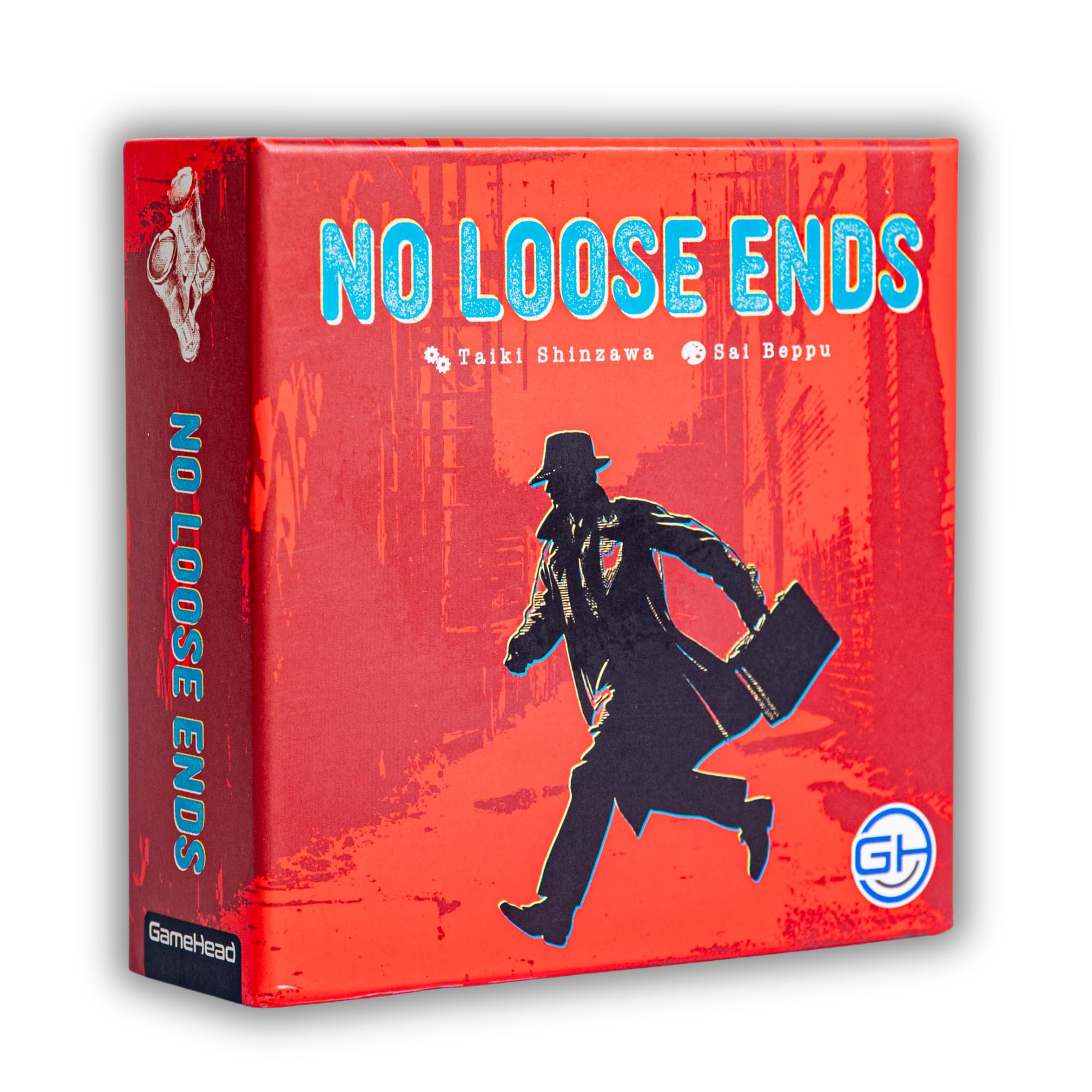 GameHead No Loose Ends, A Trick Taking Card Game of Risk, Reward & Robbery, 2-5 Players, Ages 12+, Plan Your Perfect Heist, 40 Minute Play Time