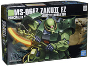 Bandai Hobby - Gundam 0080 - #87 MS-06F Zaku II FZ HGUC 1/144 Model Kit