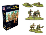 Warlord Games US Army Weapons Teams - 28mm Scale Miniatures for Bolt Action Highly Detailed World War 2 Miniatures for Table-top Wargaming