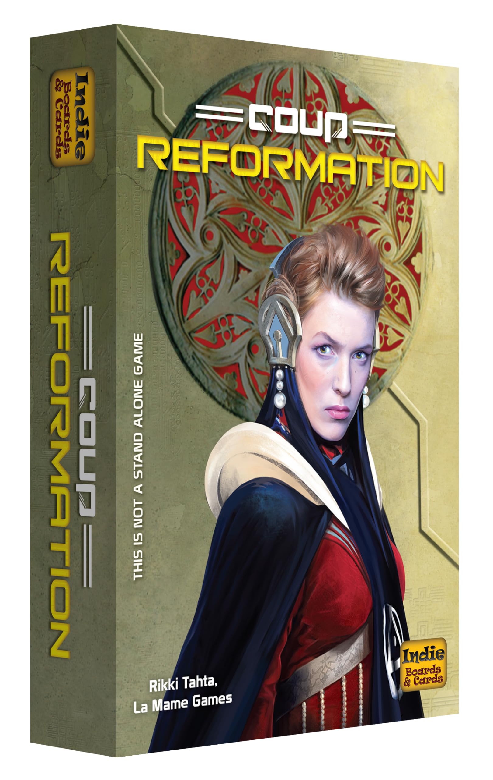 Coup Reformation 2nd Edition Expansion | Add Factions, Inquisitor Role, and Team Dynamics | Expands Social Deduction and Bluffing | 2-10 Players Ages 10+ | Requires Coup Base