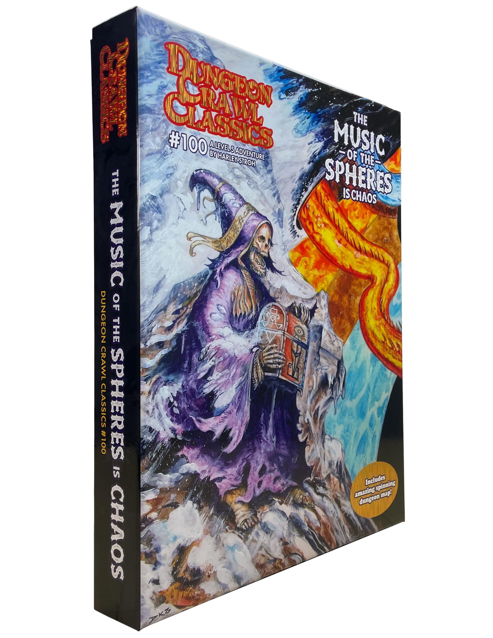 Dungeon Crawl Classics #100: The Music of the Spheres is Chaos - boxed set