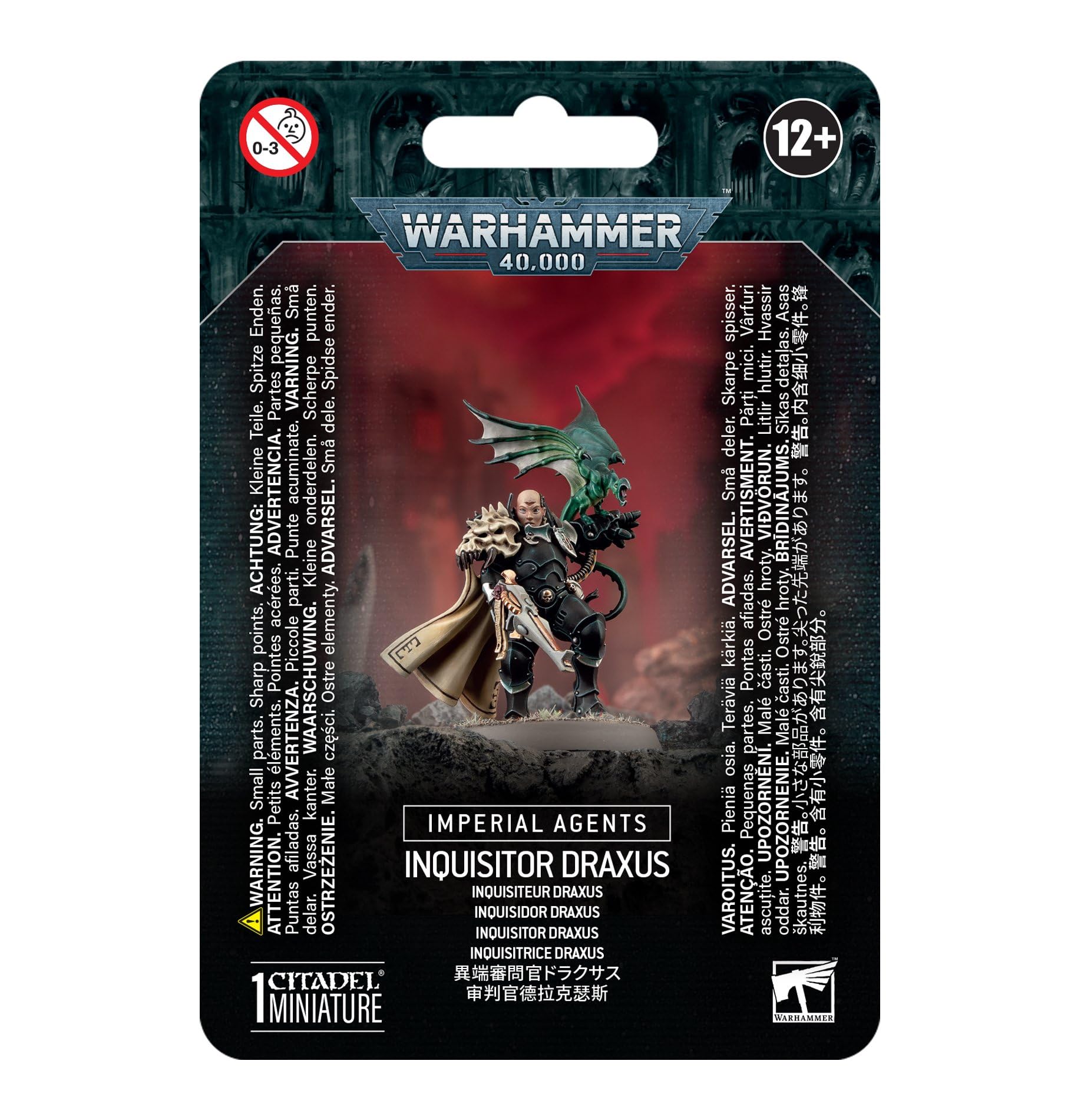 Games Workshop - Warhammer 40,000 - Imperial Agents: Inquisitor Draxus
