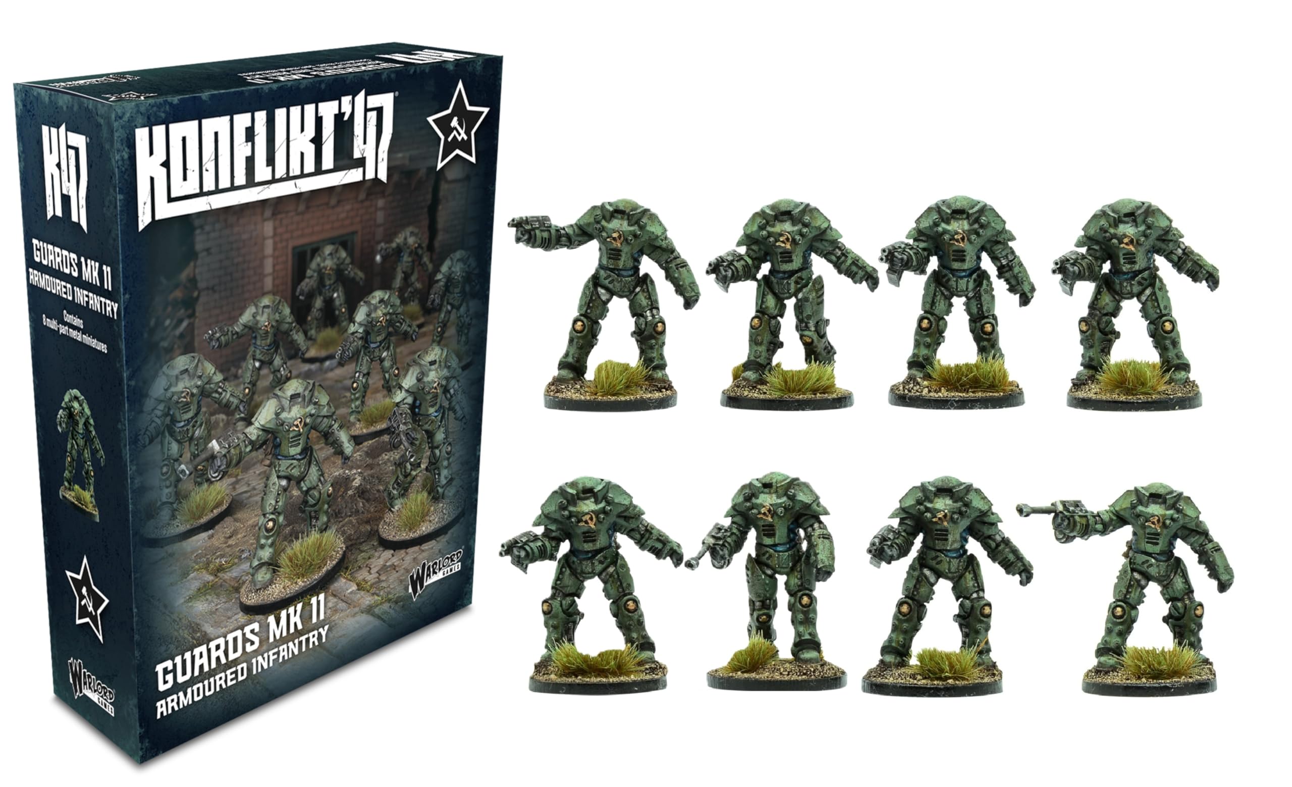 Warlord Games: Konflikt '47 - Soviet: Guards MK II Armoured Infantry