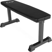 CAP Strength Flat Bench, Black