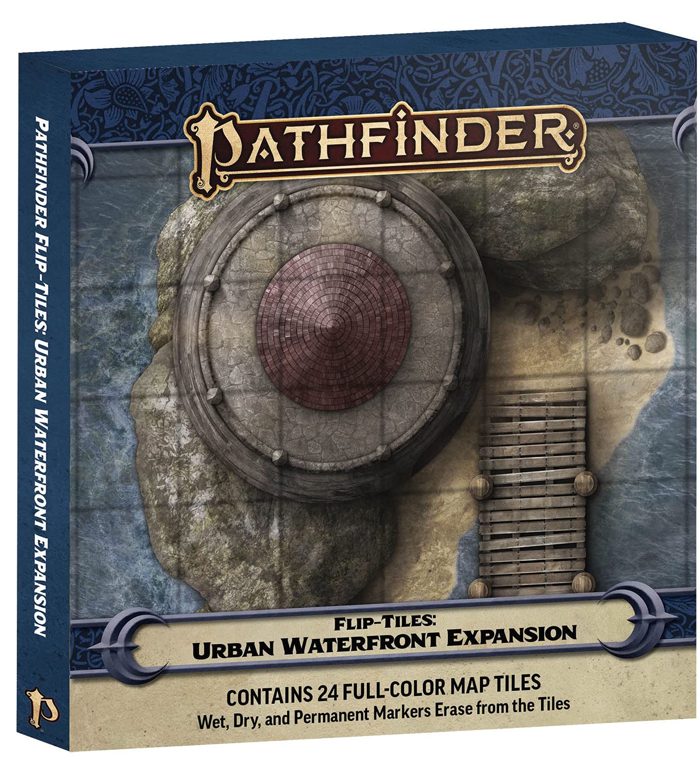 Paizo Pathfinder Flip-Tiles: Urban Waterfront Expansion, multi