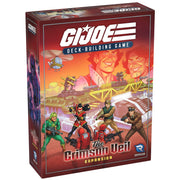 Renegade Games: G.I. Joe Deck-Building Game: The Crimson Veil Expansion - New Player Cards & 2 Missions, Intel Dice, Ages 14+, 1-4 Players, 30-70 Min