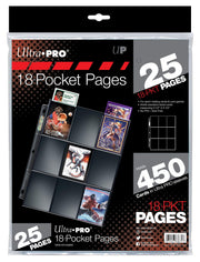 Ultra PRO Silver Series 18-Pocket Pages (25 ct.)