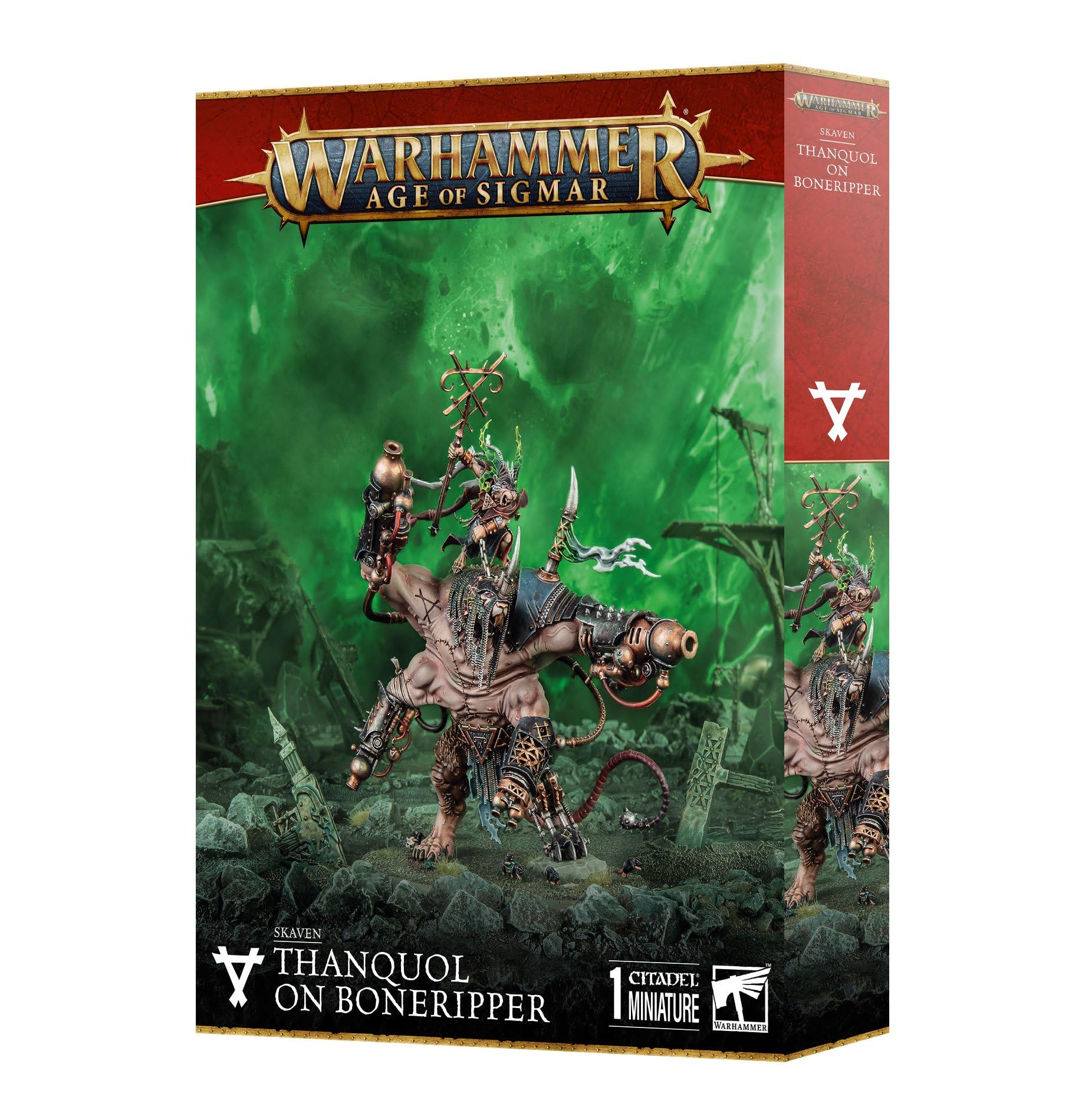 SKAVEN: THANQUOL ON BONERIPPER Games Workshop Warhamer Age of Sigmar
