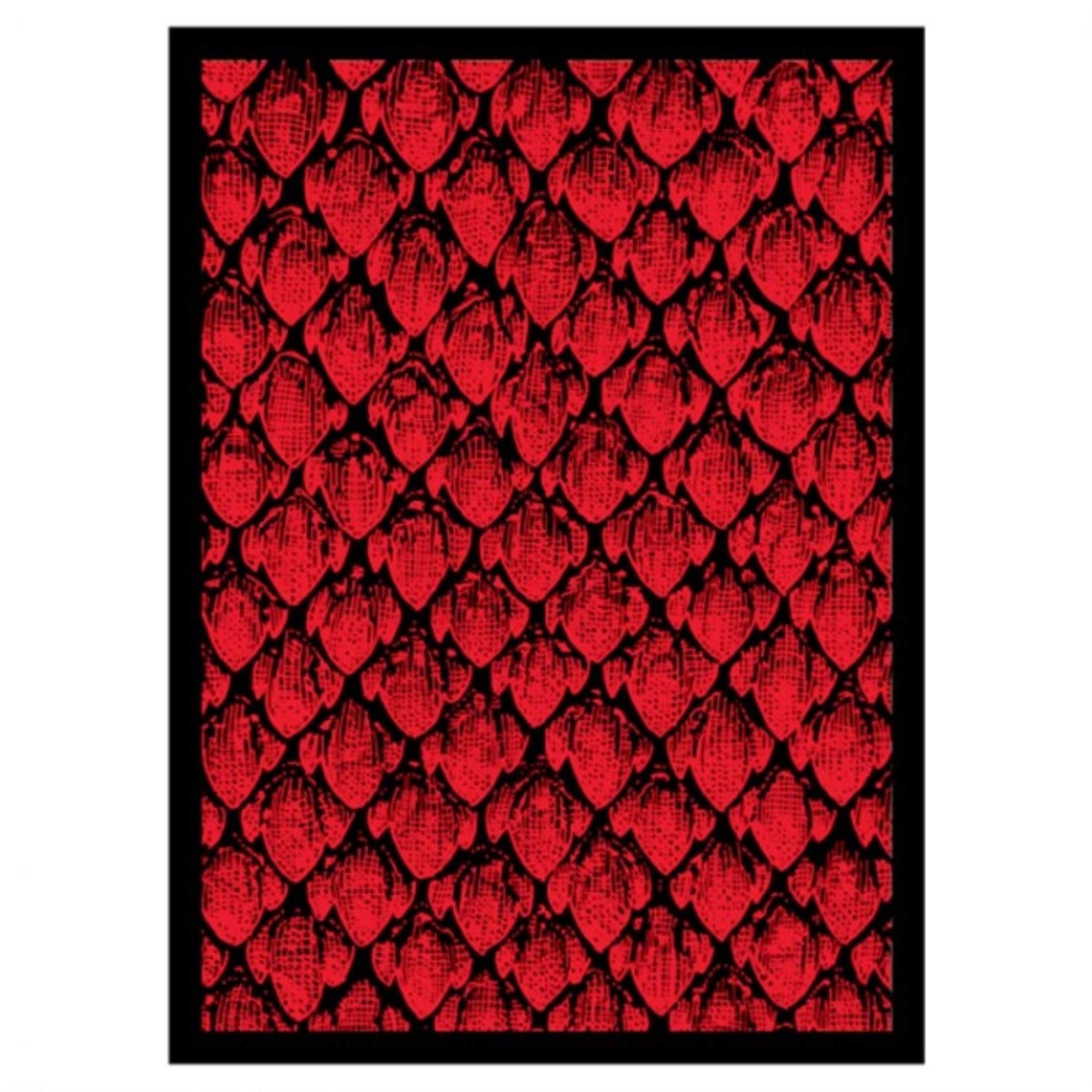 Deck Protector: Dragon Hide: Red (50)