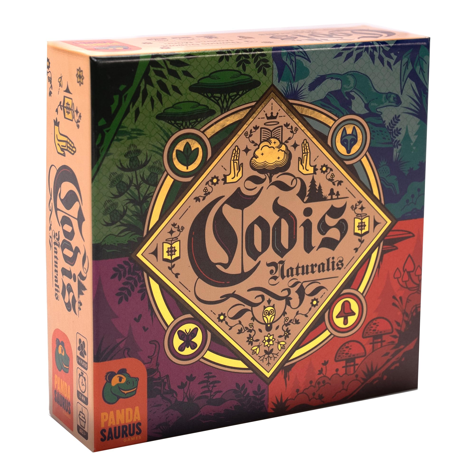 Codis Naturalis Card Game - Nature Themed Card Layering Strategy Game for Kids & Adults, Ages 8+, 1-4 Players, 20-30 Min Playtime, Made by Pandasaurus Games
