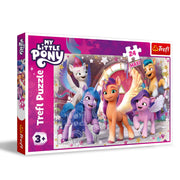Trefl 24 Piece Jigsaw Puzzle Maxi A Happy Day of Ponies, DIY Puzzle, My Little Pony, Creative Fun, Classic Jigsaw for Adults and Children from 3 Years Old