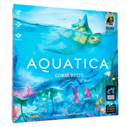 Arcane Wonders Aquatica Coral Reef Expansion Board Card Game - New Underwater Creatures Encounters - 1 to 5 Players Ages 14+ 60 Minutes - Enhance Your Aquatica Experience