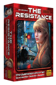 The Resistance Card Game by Indie Boards & Cards | Social Deduction Strategy Game of Bluffing, Deception, Negotiation | Party Game for 5–10 Players Ages 13+ | 30 Minute Rounds
