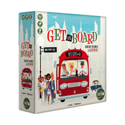 IELLO: Get On Board: New York & London, A Flip & Write Game, Clever & Original, 30 Minute Play Time, 2 to 5 Players, for Ages 8 and Up