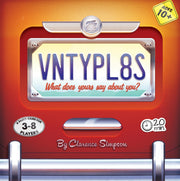 25th Century Games VNTYPL8S aka Vanity Plates Ages 10+ | 2-8 Players | Create Your Own License Plates | Creative Guessing & Deduction Game for Friends, Families & Game Night Fun