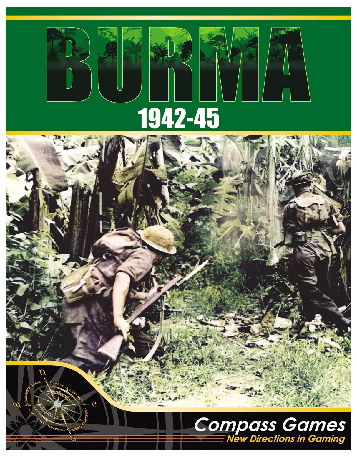 Compass Games Burma 1942-45 Board Game for Adults 18+