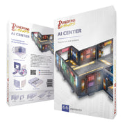 Dungeons & Lasers: AI Center by Archon Studio – Unpainted and Unassembled - Tabletop & RPG Terrain Game Set for Dungeons & Lasers – 63 Pieces for Ages 14+