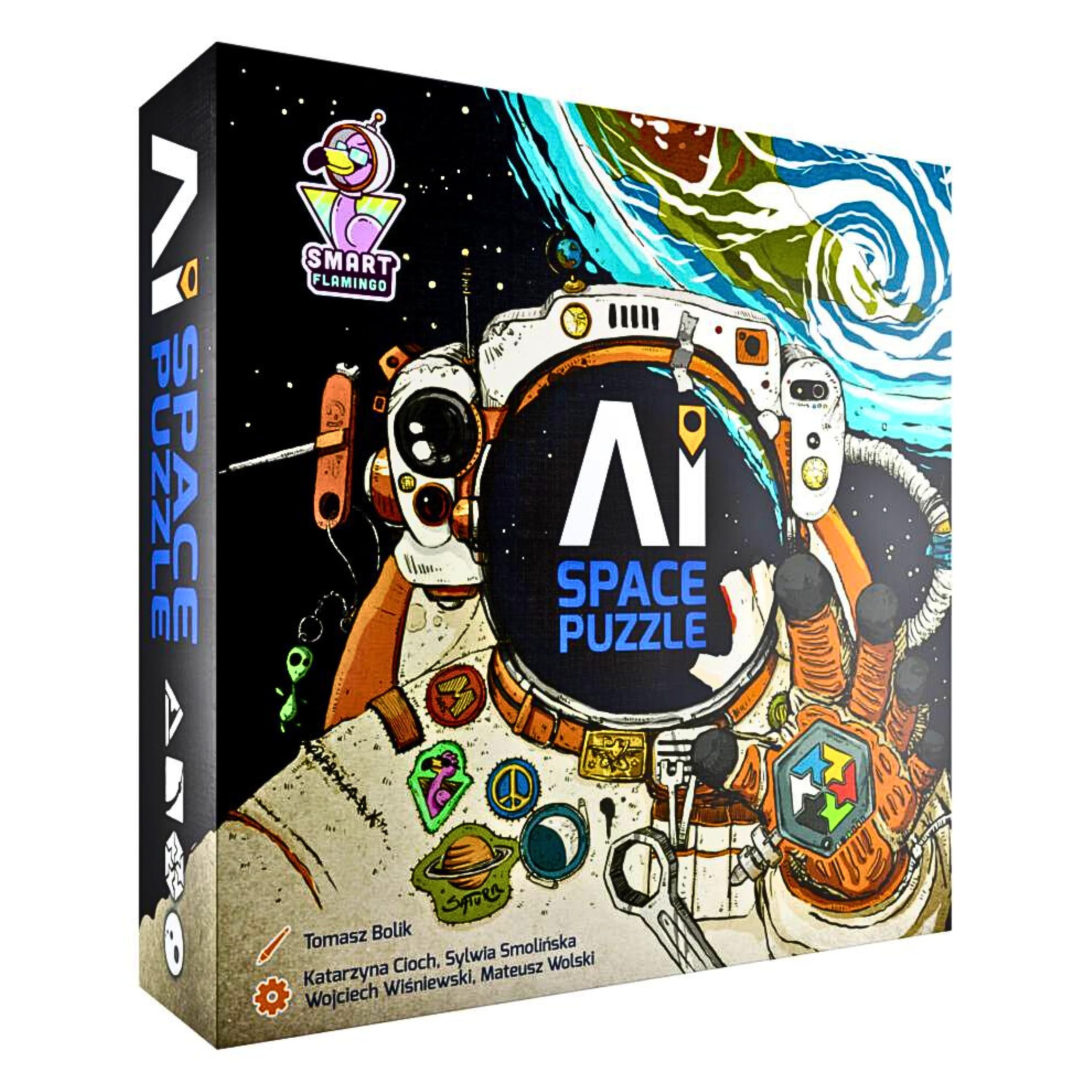 A.I. Space Puzzle, Strategy Board Game, for 2 to 5 Players and Ages 8+, Portal Games