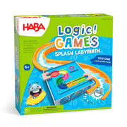HABA Logic! Games: Milo's Waterpark - Splash Labyrinth Dexterity Maze Game