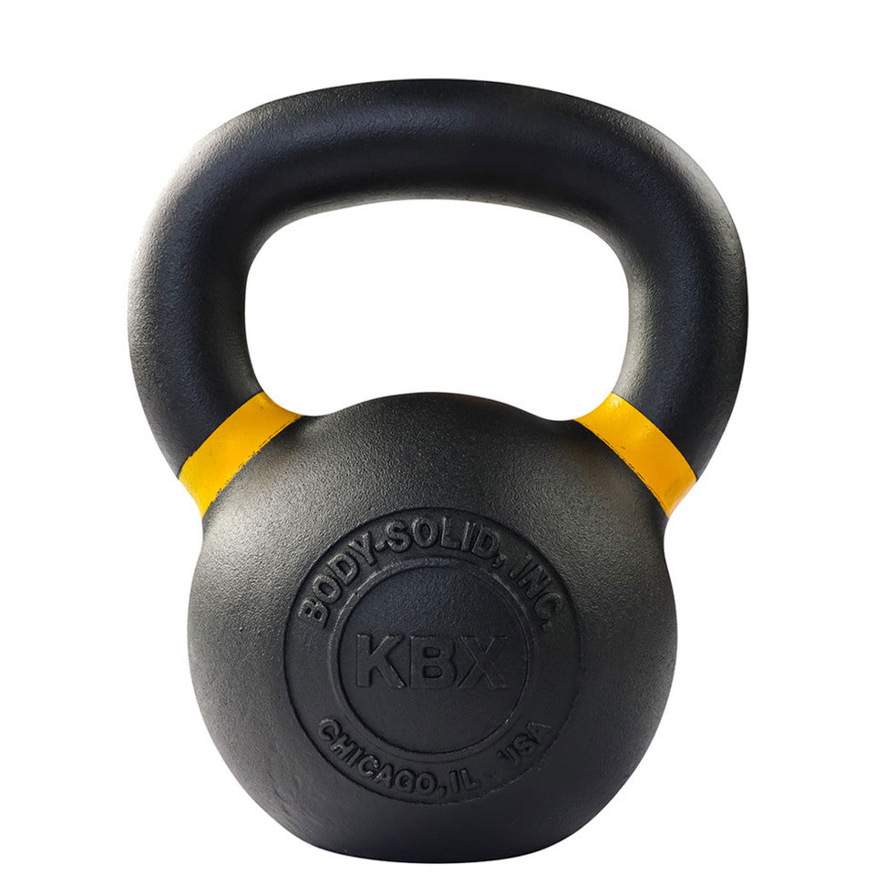 Premium Training Kettlebell 16Kg, 35Lb, Yellow Band