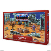 Masters of the Universe: Battleground Expansion Set - Wave 3 Masters of the Universe: Faction - Includes 2 Character minis Man-E-Faces and Buzz-Off, Terrain, Rules and More - for Ages 14+