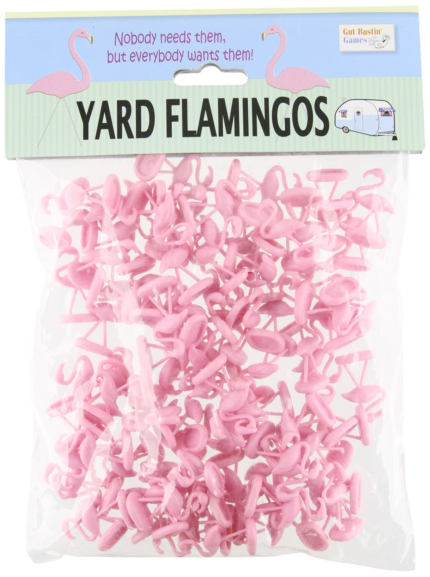 Gut Bustin' Games Yard Flamingo Miniatures Pink Small
