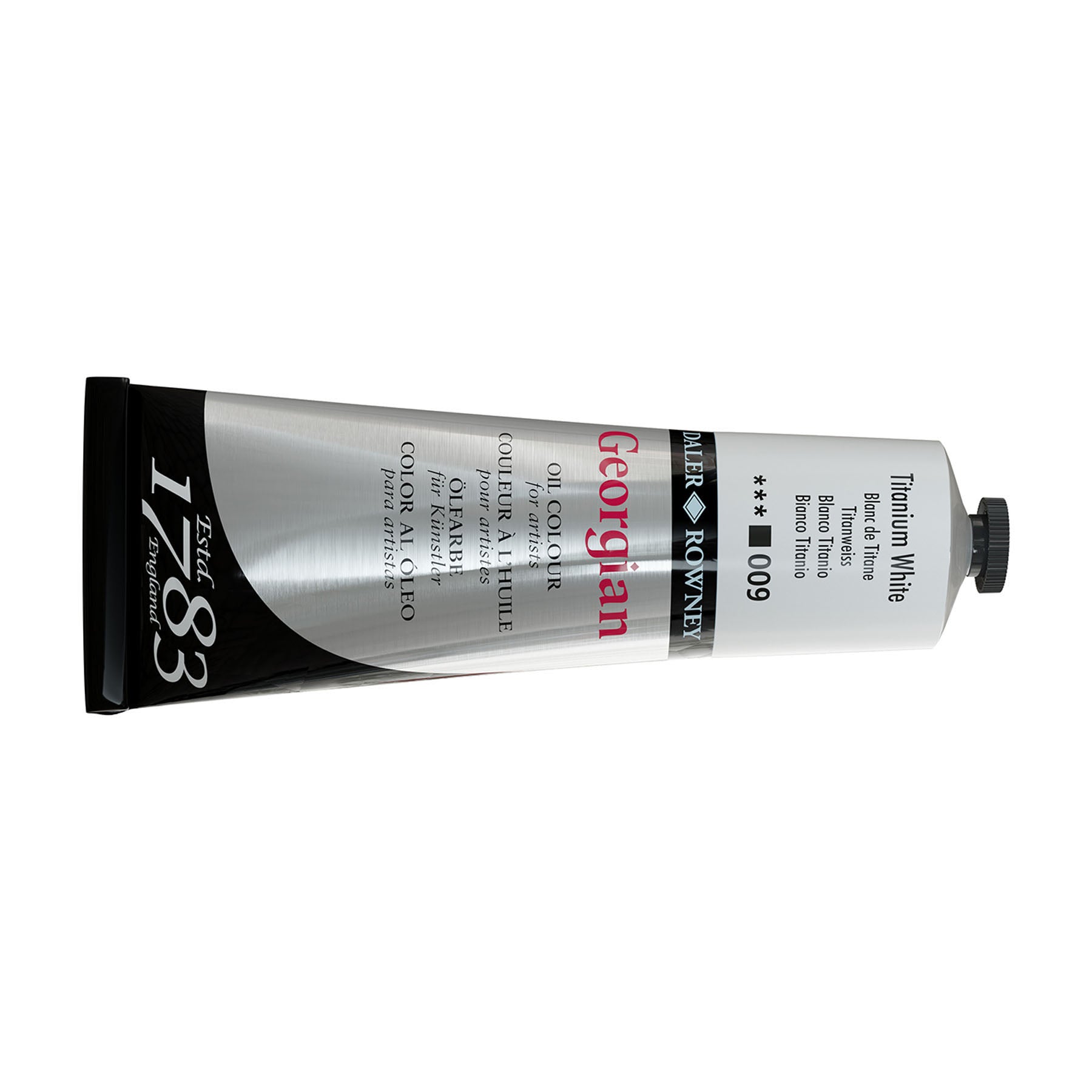 Georgian Oil Paint, Titanium White, 225ml, 1 Count