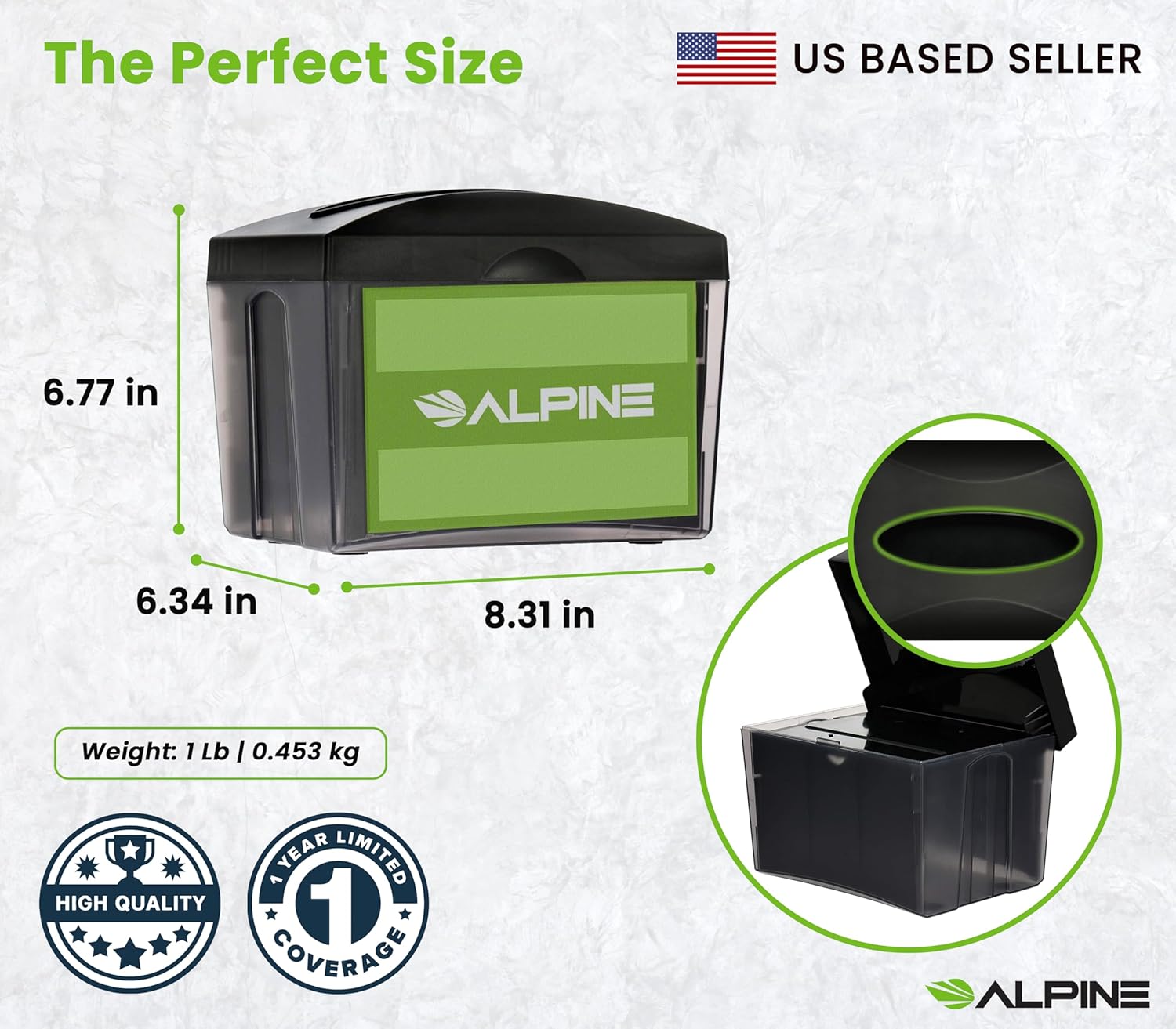 Tabletop Interfold Napkin Dispenser