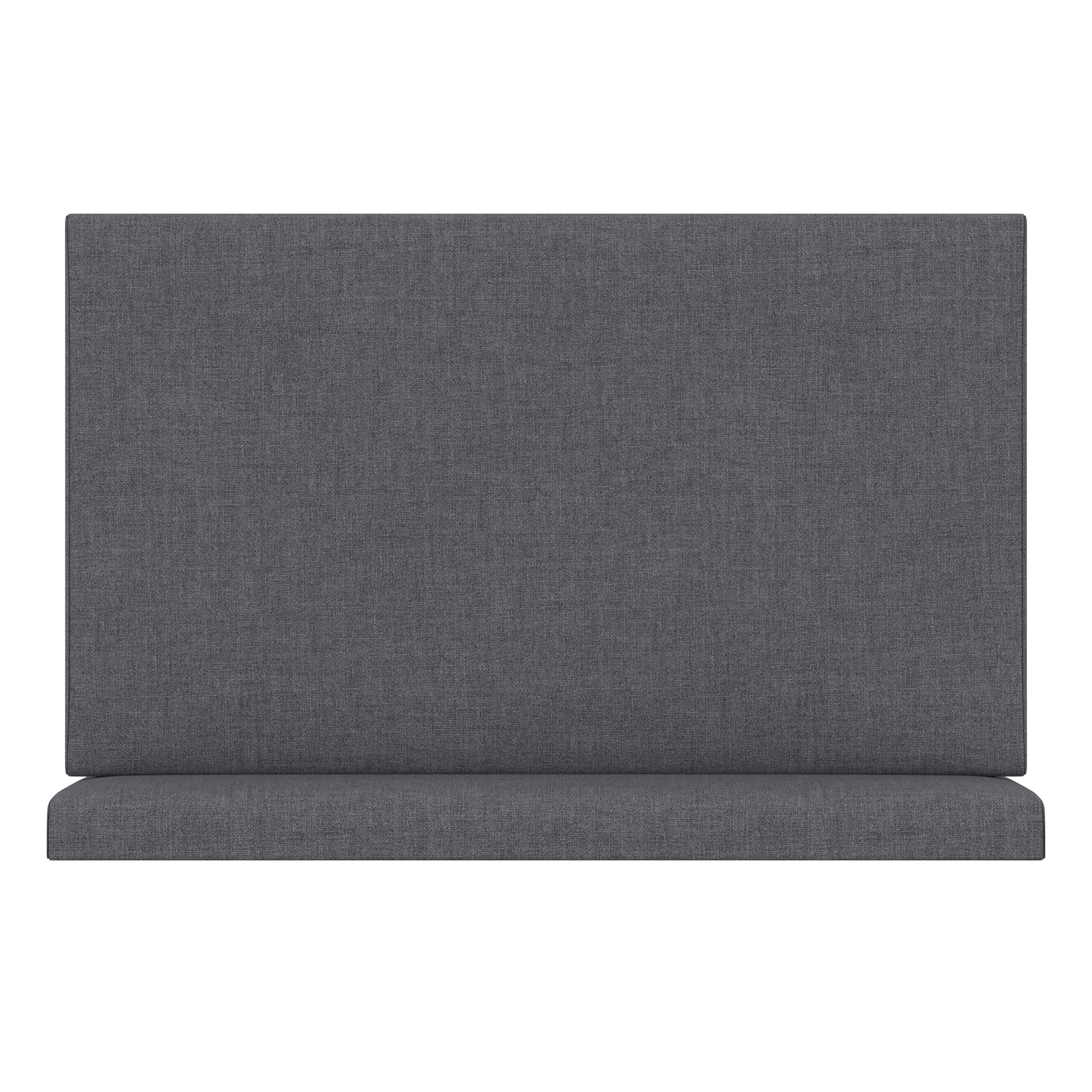 Jaxx Panelist Modern Padded Headboard- Set of 2 Wall Mounted Panels (Each 22.5" x 38")- King Double Tall, Microvelvet Surf Turquoise