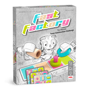 HABA Fast Factory: Exciting Robot-Themed Sequence Board Game, Ideal Family Board Games & Fast-Paced Assembly Team Building Activity for Kids 8 and up.