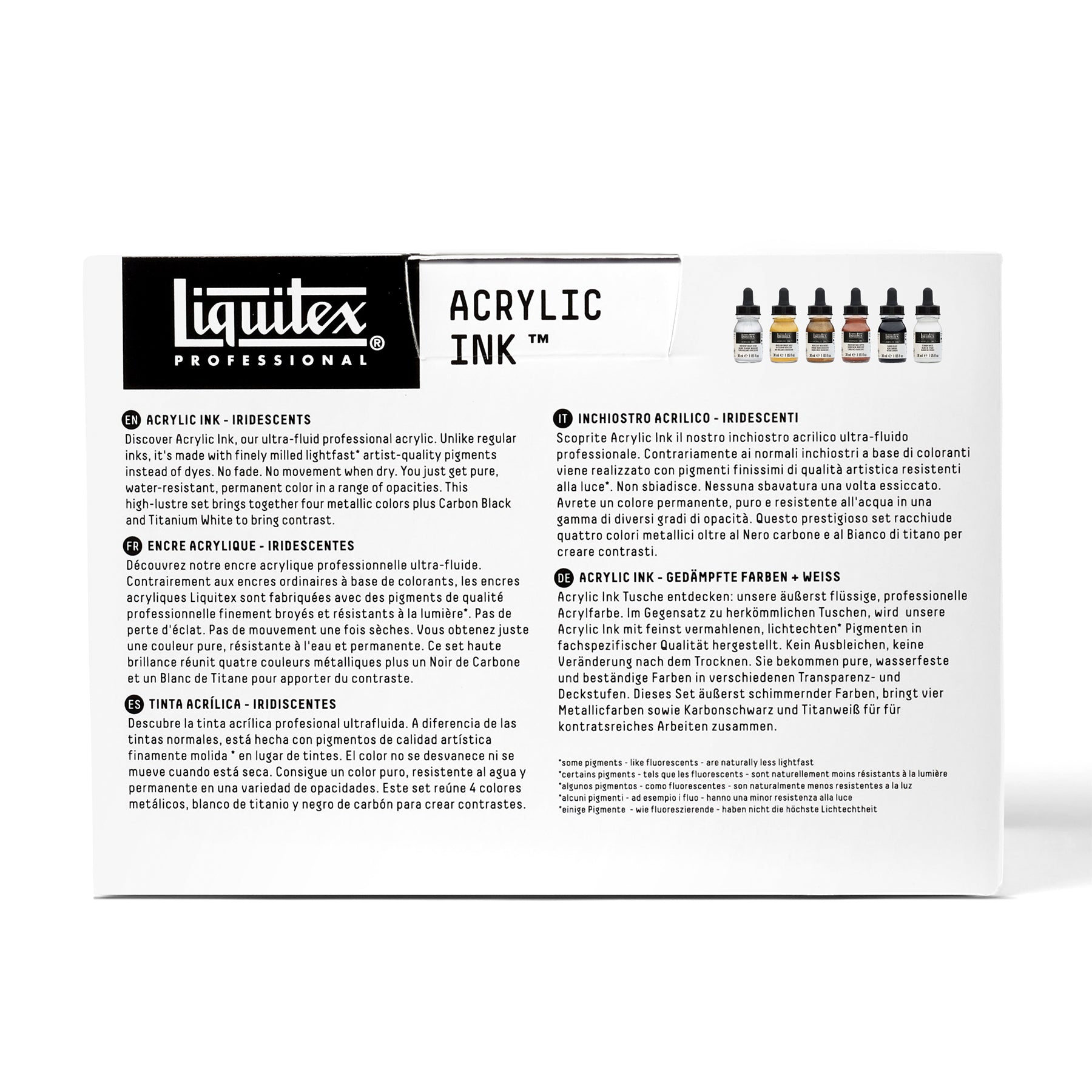 LQ Ink 6 Iridescent Set