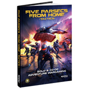 Modiphius Entertainment: Five Parsecs from Home: Tactics - Hardcover RPG Book, Tabletop Roleplaying Game, New Setting & Mechanics, 212 pgs Full Color