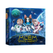 Rebel Studio MLEM: Space Agency Board Game - Purrfect Catstronaut Adventures! Dice-Rolling Strategy Game, Fun Family Game for Kids and Adults, Ages 8+, 2-5 Players, 30-45 Minute Playtime